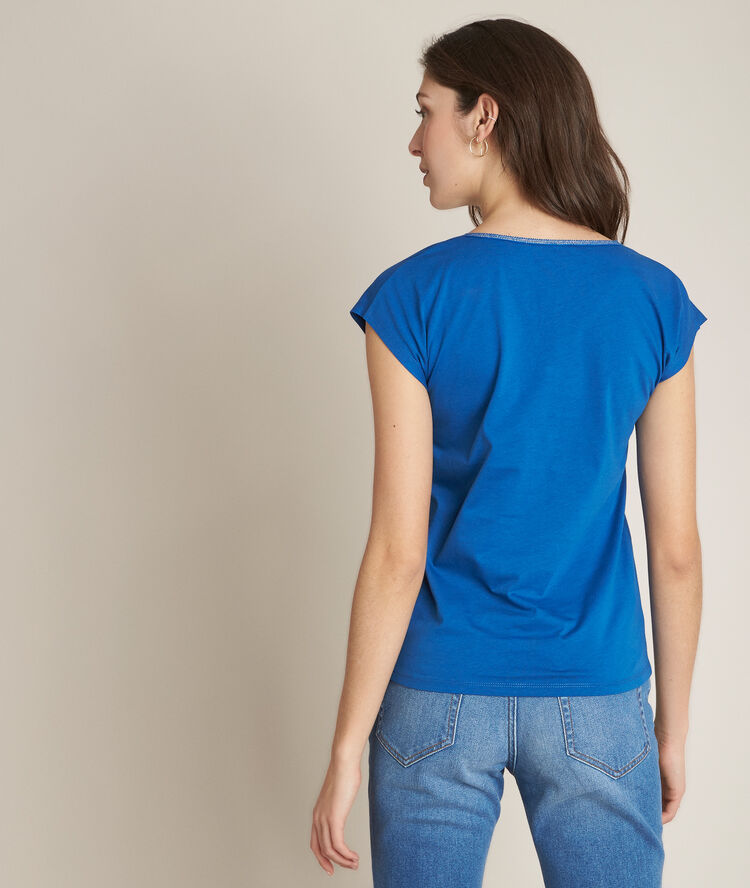 Robin organic cotton t-shirt pacific.