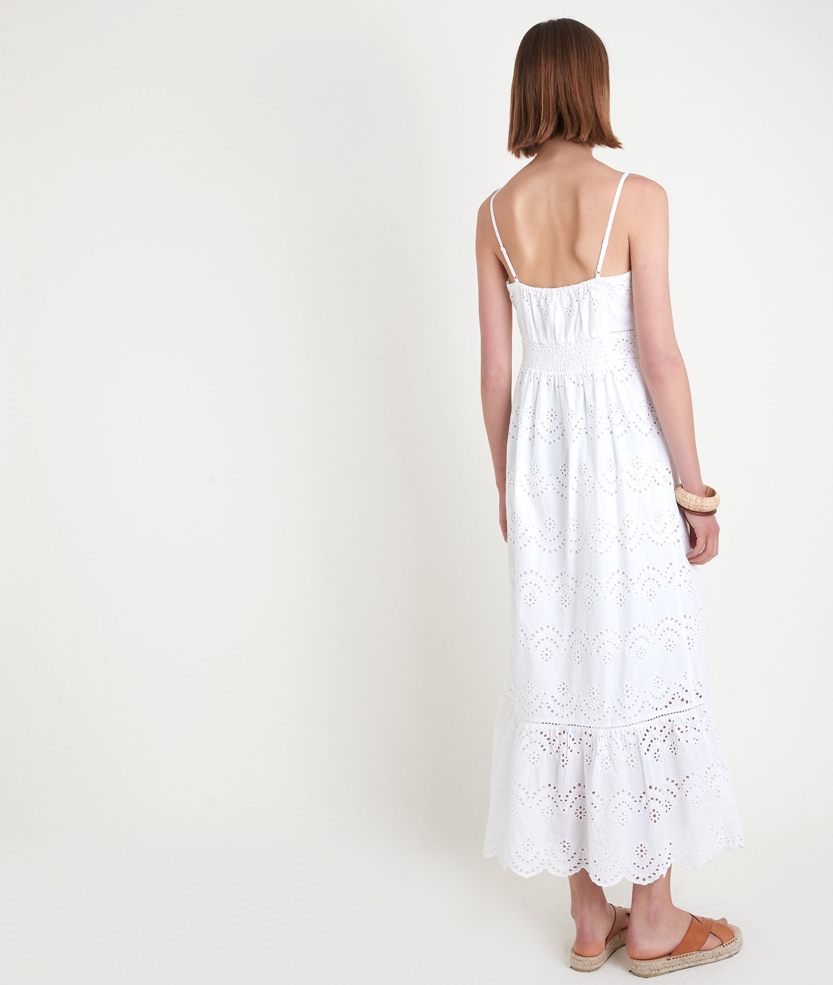 broderie anglaise sundress