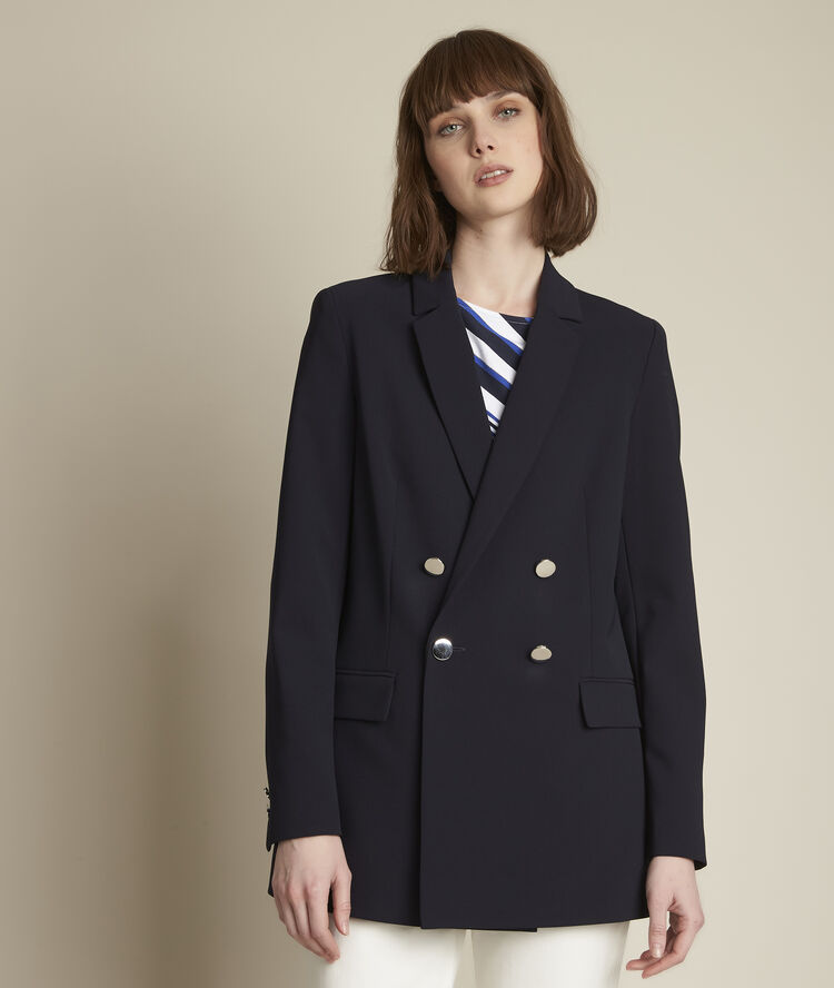 Royan asymmetrical striped t-shirt white.