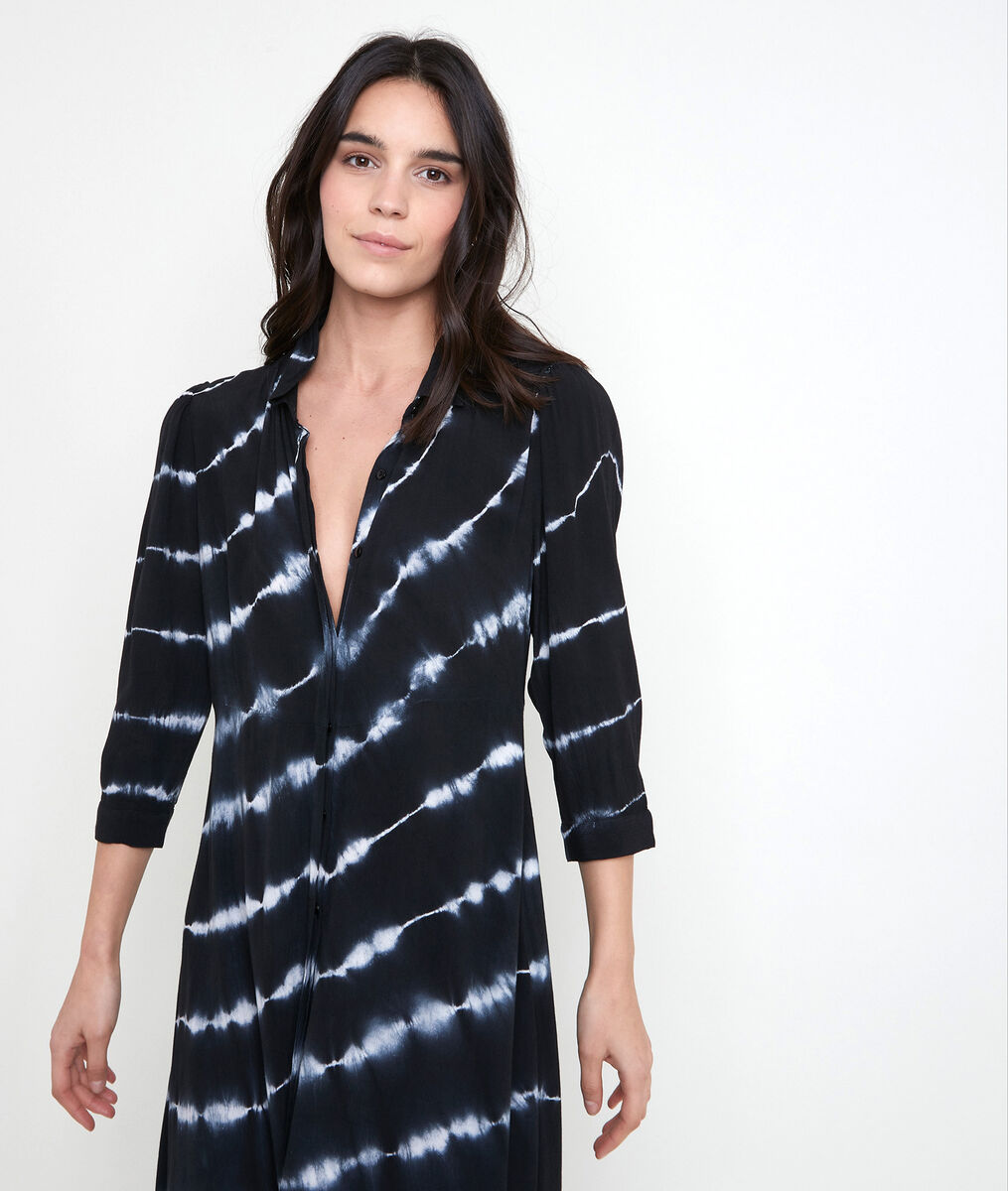 Laurice printed long shirt dress | 1-2-3 Laurice printed long shirt dress PhotoZ | 1-2-3