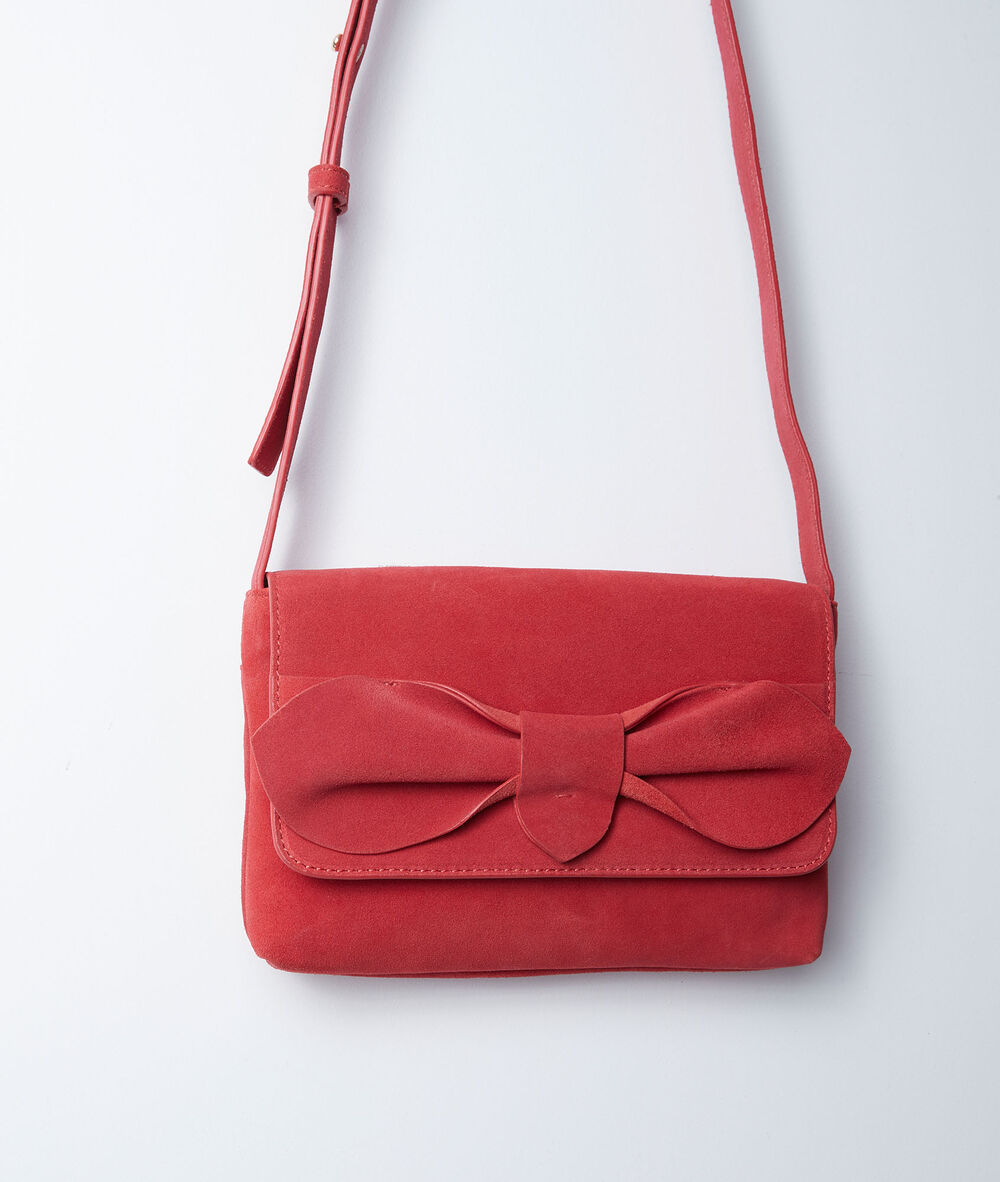 Dolly red leather bag rouge.