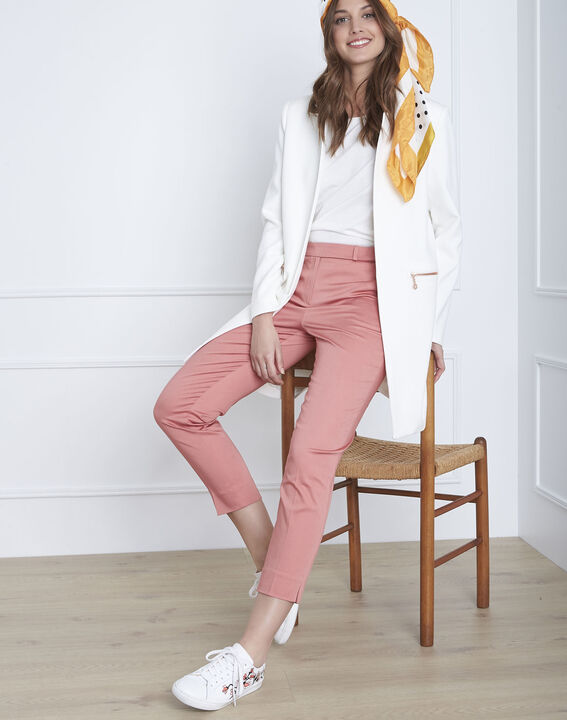 Rubis pink cigarette trousers | 1-2-3 Rubis pink cigarette trousers PhotoZ | 1-2-3