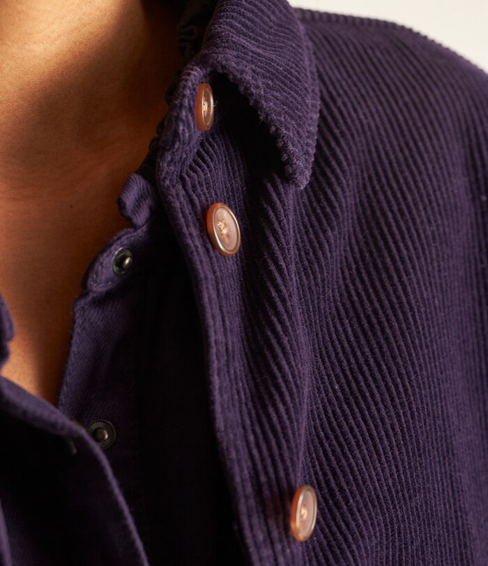 ROMEA purple corduroy artisan jacket PhotoZ | 1-2-3
