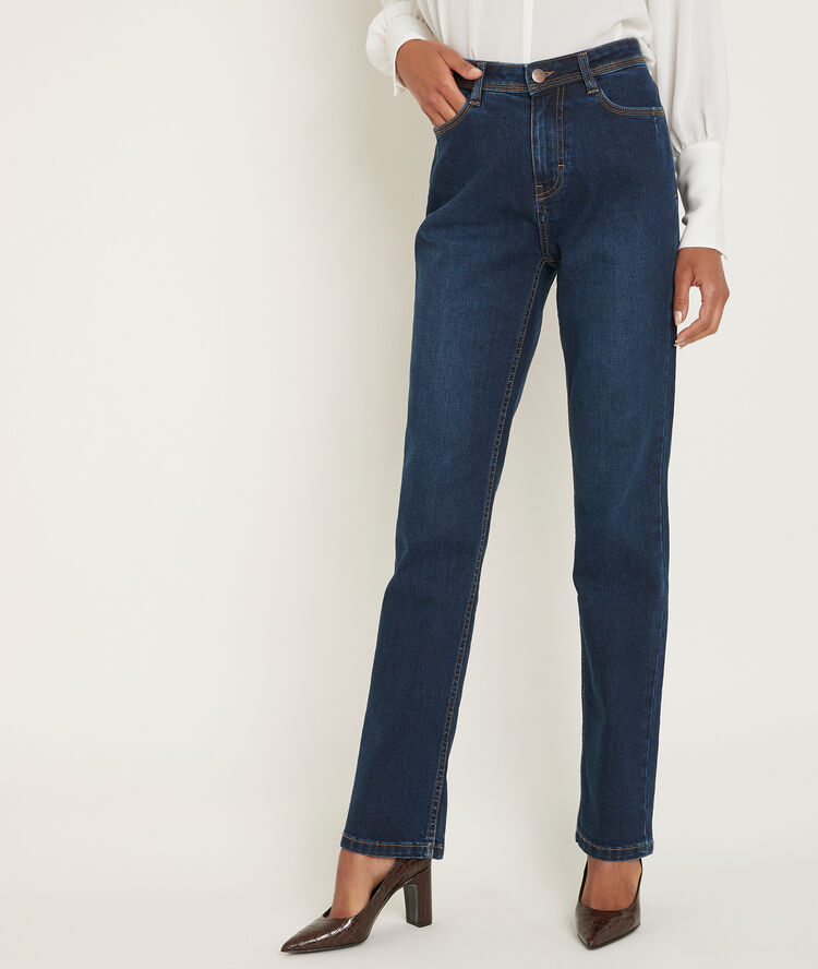 Sonia, the original 123 raw denim straight-fit jeans raw denim.