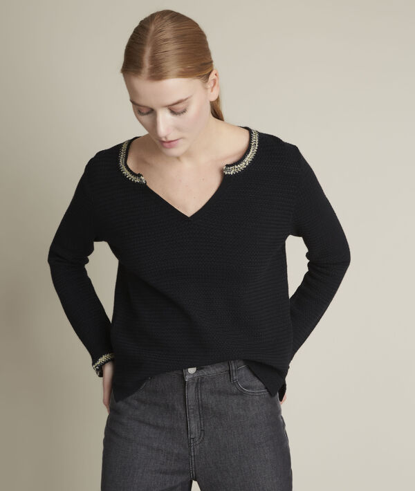 Danalien Henley collar pullover | 1-2-3 Danalien Henley collar pullover PhotoZ | 1-2-3