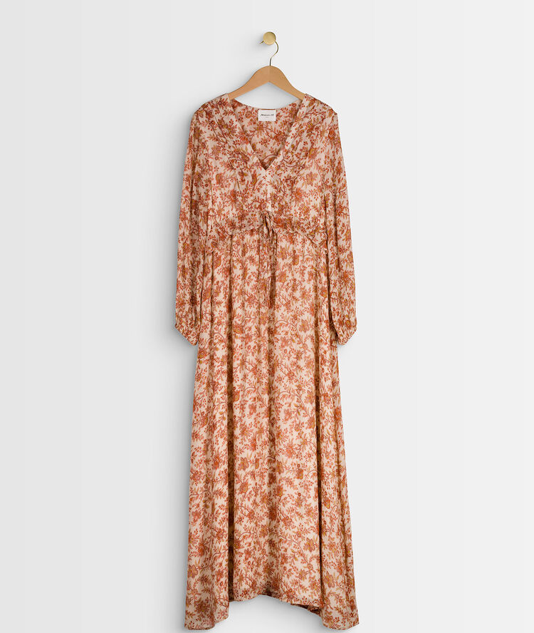 Nao printed maxi dress cannelle.