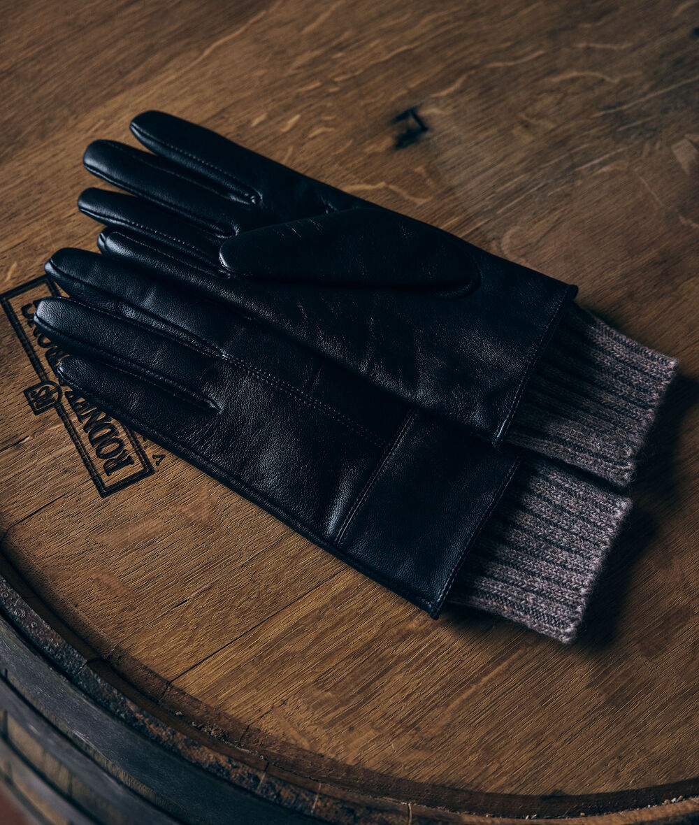 Sam brown leather and wool gloves PhotoZ | 1-2-3