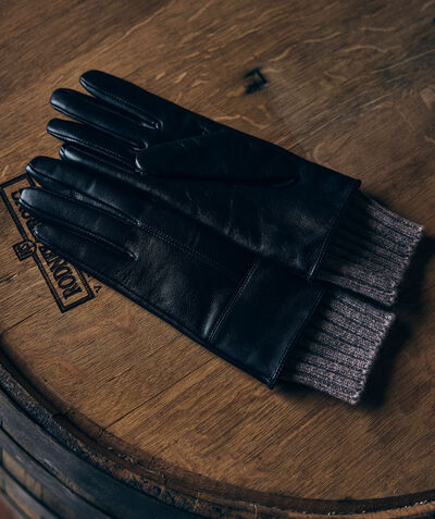 Sam brown leather and wool gloves PhotoZ | 1-2-3