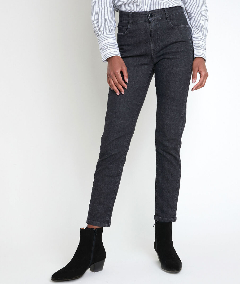 The iconic CANELLE black studded slim-fit jeans | 1-2-3 The iconic CANELLE black studded slim-fit jeans PhotoZ | 1-2-3