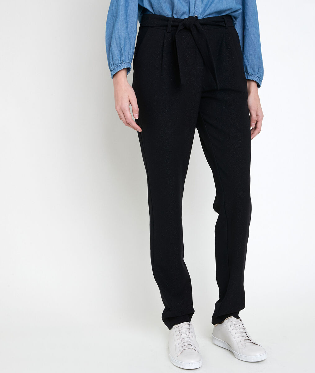Feodor lurex carrot trousers | 1-2-3 Feodor lurex carrot trousers PhotoZ | 1-2-3