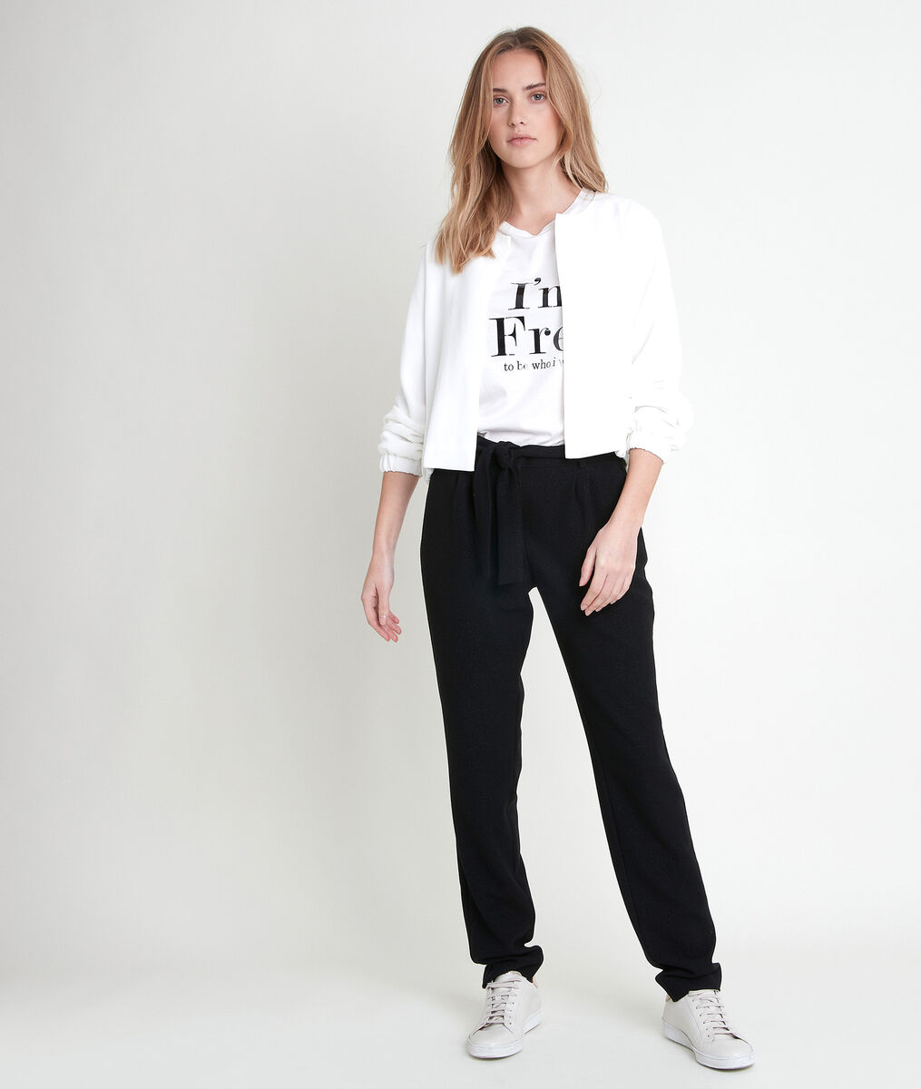 TAYA ecru crepe jacket | 1-2-3 TAYA ecru crepe jacket PhotoZ | 1-2-3