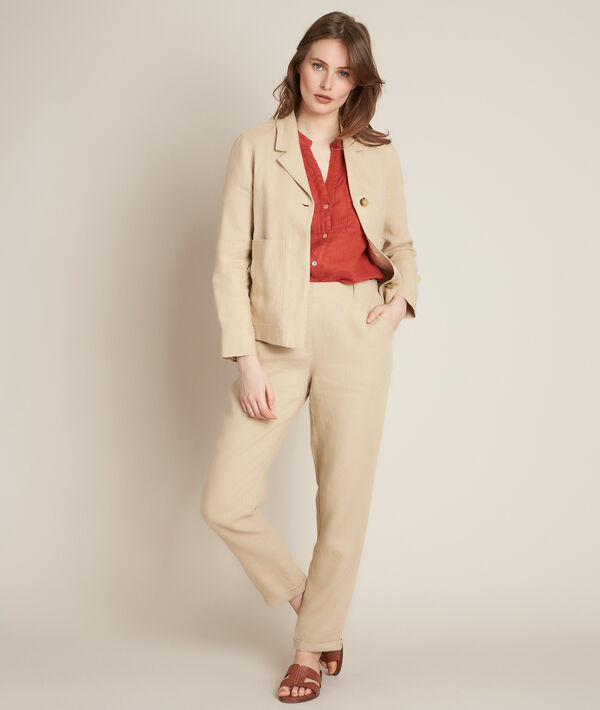 Lina Linen Jacket Women Maison 123