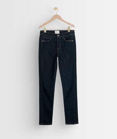 Paola raw-cotton slim-fit jeans PhotoZ | 1-2-3