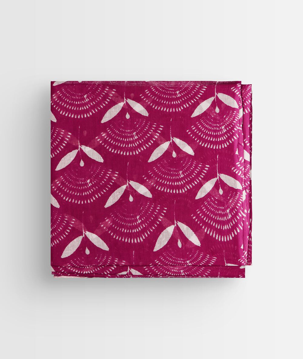 Capucine printed scarf purple.