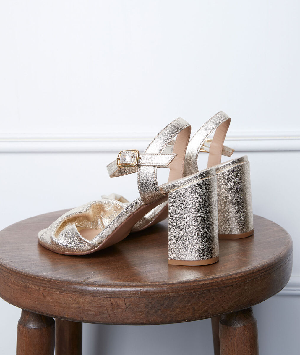 Gwen high heel gold sandals | 1-2-3 Gwen high heel gold sandals PhotoZ | 1-2-3