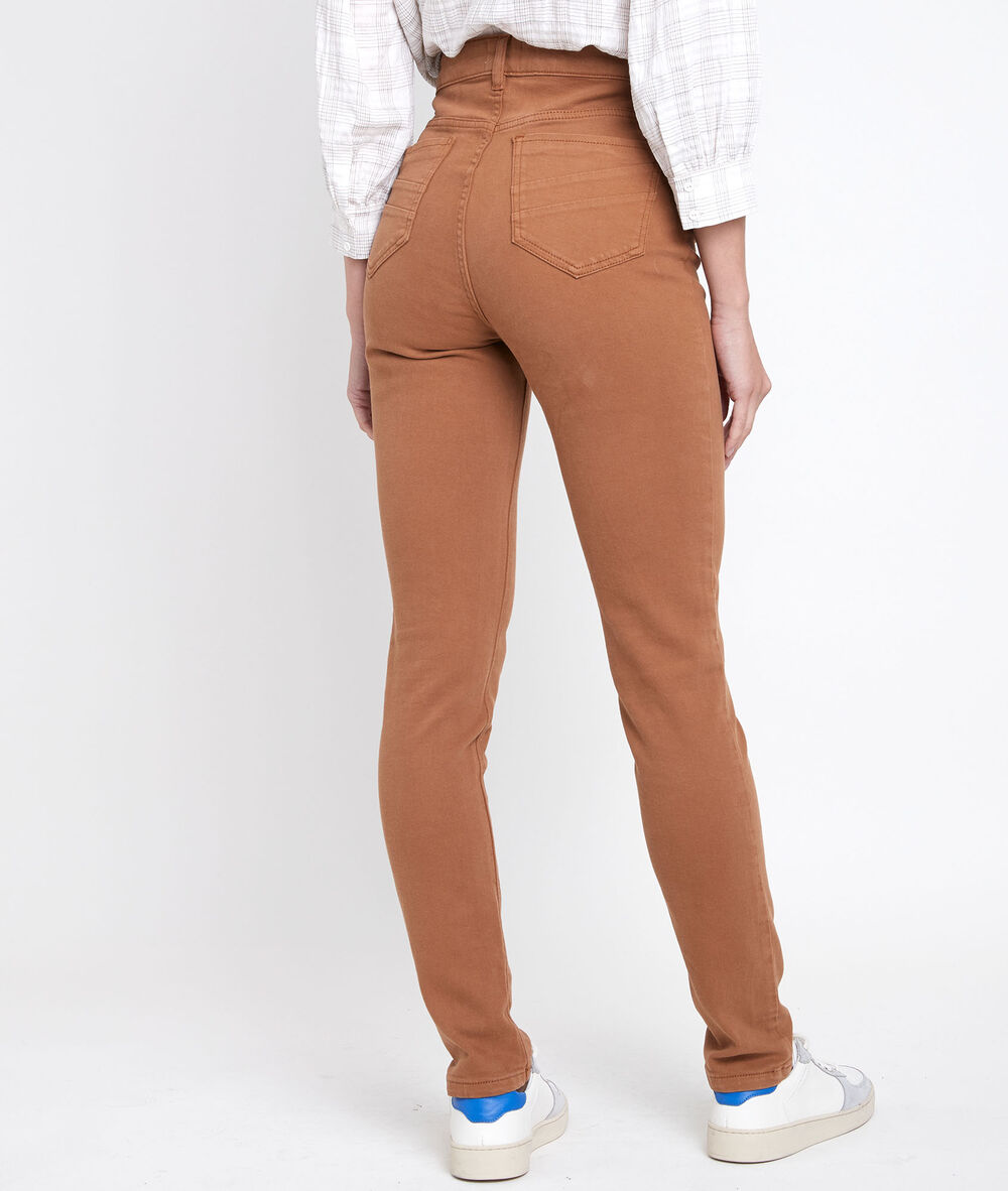Suzy, the iconic slim-fit ochre jeans ocre.