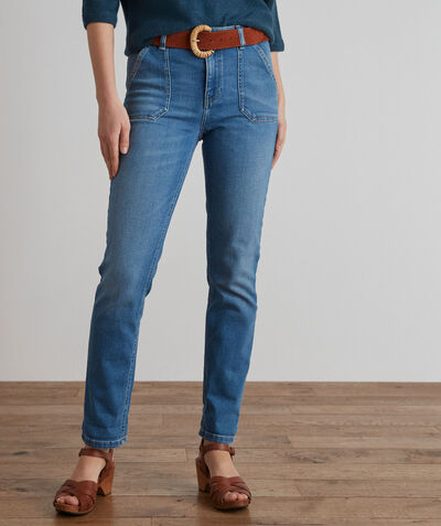 Nalla straight used stonewashed cotton jeans PhotoZ | 1-2-3