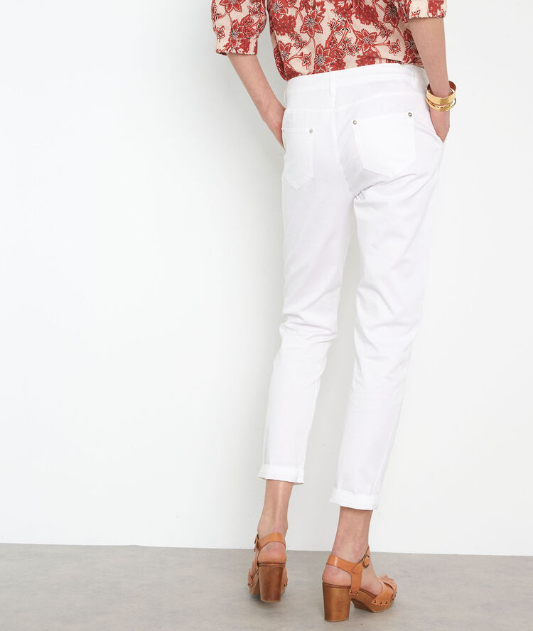 Francis white chinos white.