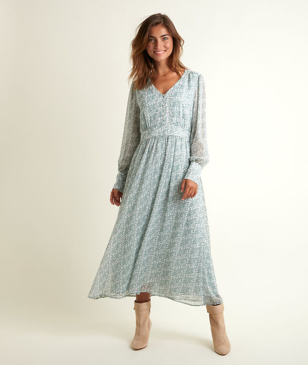 Nety long printed dress | 1-2-3 Nety long printed dress PhotoZ | 1-2-3