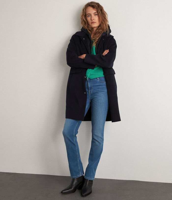 Sonia organic cotton straight-leg jeans