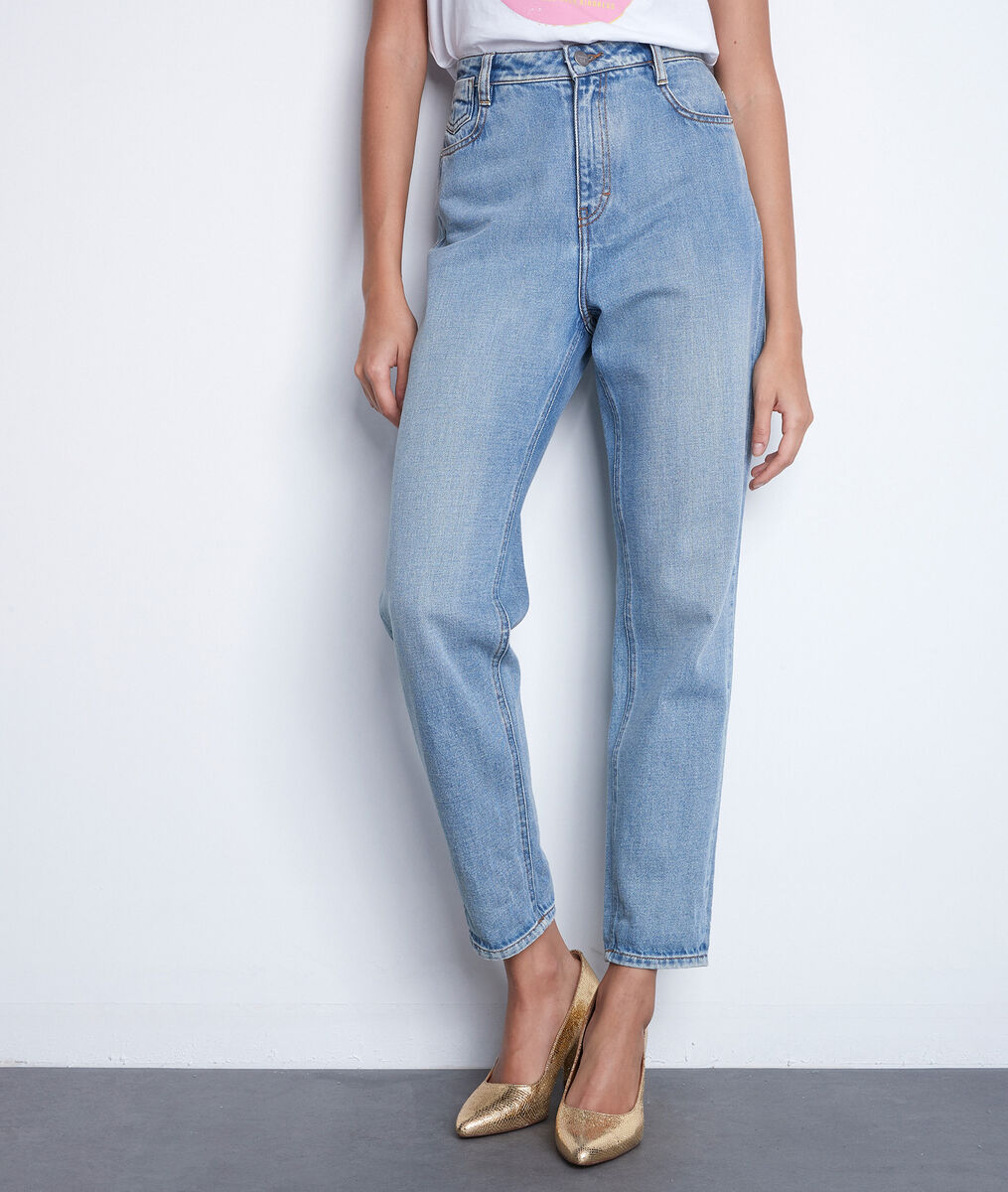 The lovely Solene pure bleached mum jeans | 1-2-3 The lovely Solene pure bleached mum jeans PhotoZ | 1-2-3