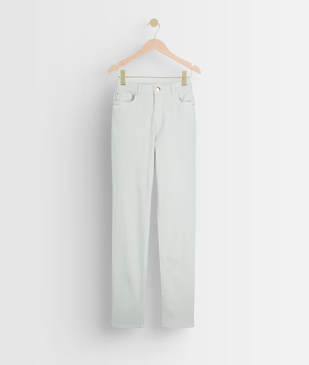 Suzy almond slim-fit jeans amande.