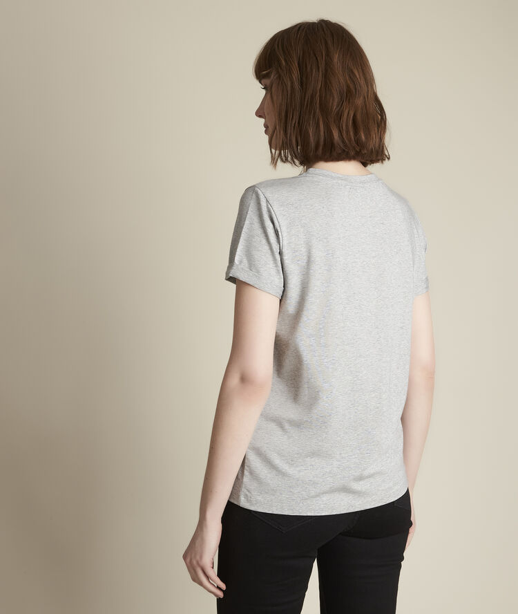 Rebelle slogan t-shirt cinnamon.