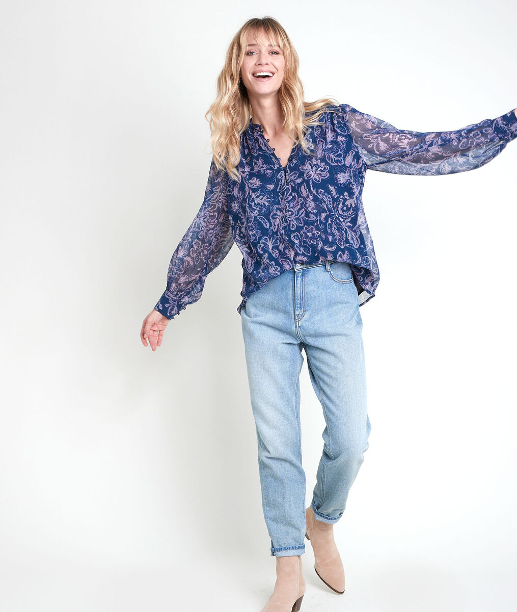 Tunon floral print blouse | 1-2-3 Tunon floral print blouse PhotoZ | 1-2-3