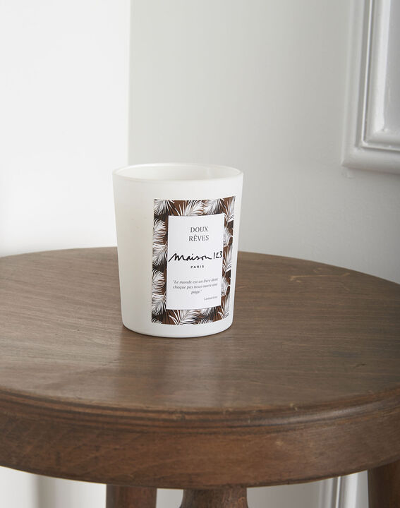 White tea candle | 1-2-3 White tea candle PhotoZ | 1-2-3