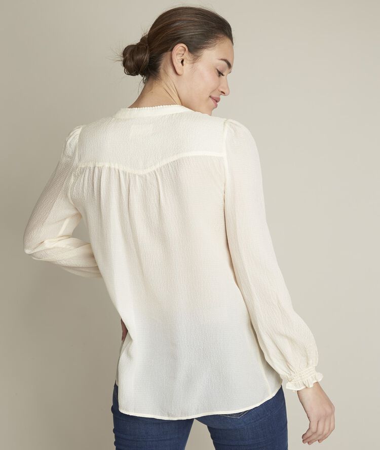 Elonie silk blouse string.