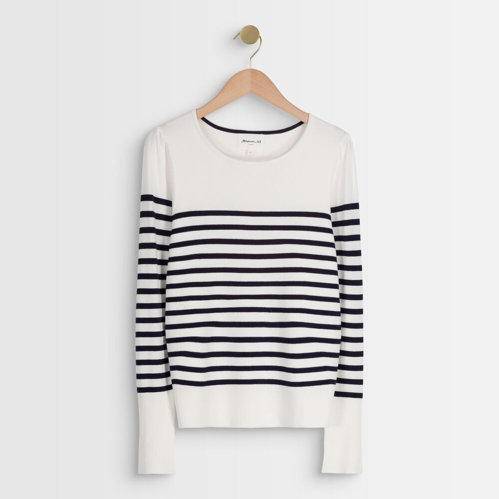 Adelie sailor pullover ecru.