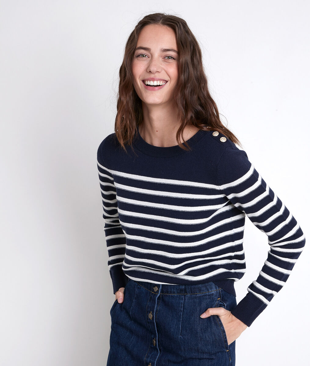 ALBAN striped jumper | 1-2-3 ALBAN striped jumper PhotoZ | 1-2-3