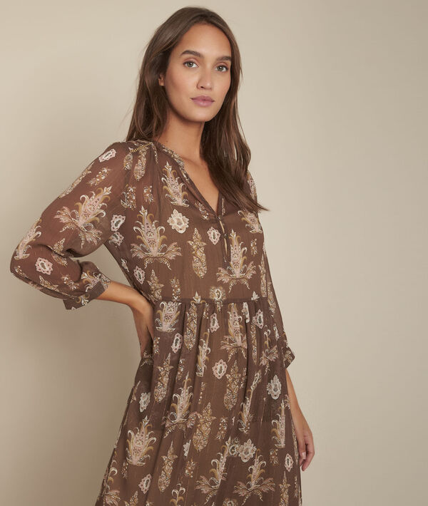 Ivane Printed Dress Women Maison 123