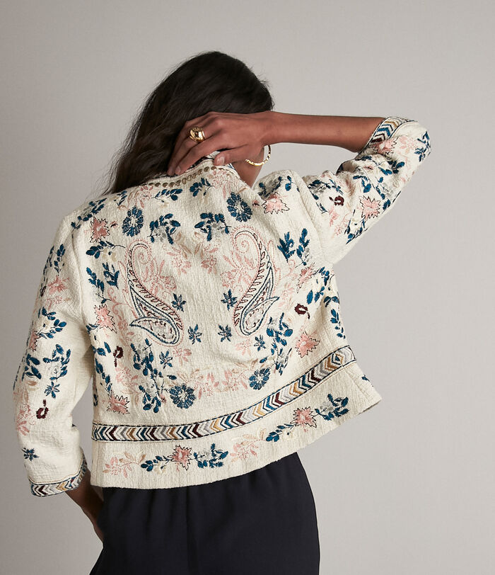 Dora hand-embroidered jacket PhotoZ | 1-2-3