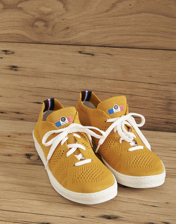Ector yellow knitted trainers | 1-2-3 Ector yellow knitted trainers PhotoZ | 1-2-3