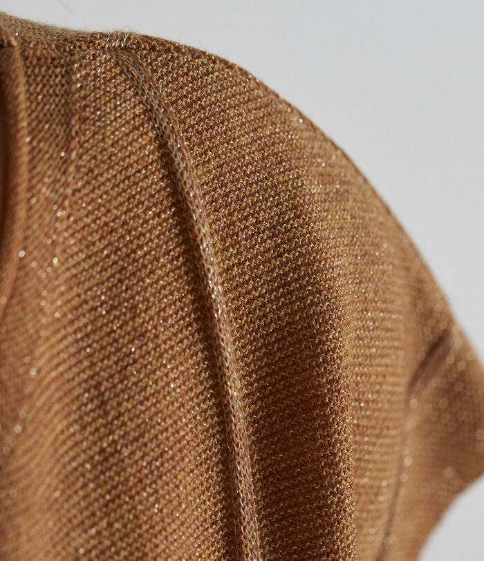 Malko camel fine-knit top PhotoZ | 1-2-3