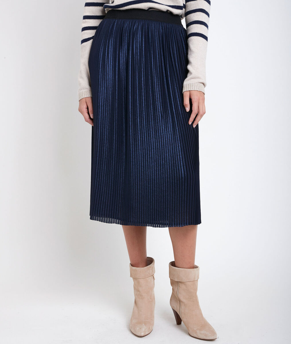Gabrielle shiny pleated skirt | 1-2-3 Gabrielle shiny pleated skirt PhotoZ | 1-2-3