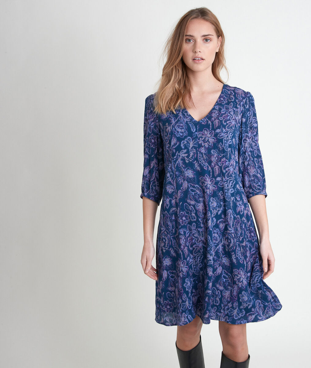 Claude printed dress | 1-2-3 Claude printed dress PhotoZ | 1-2-3