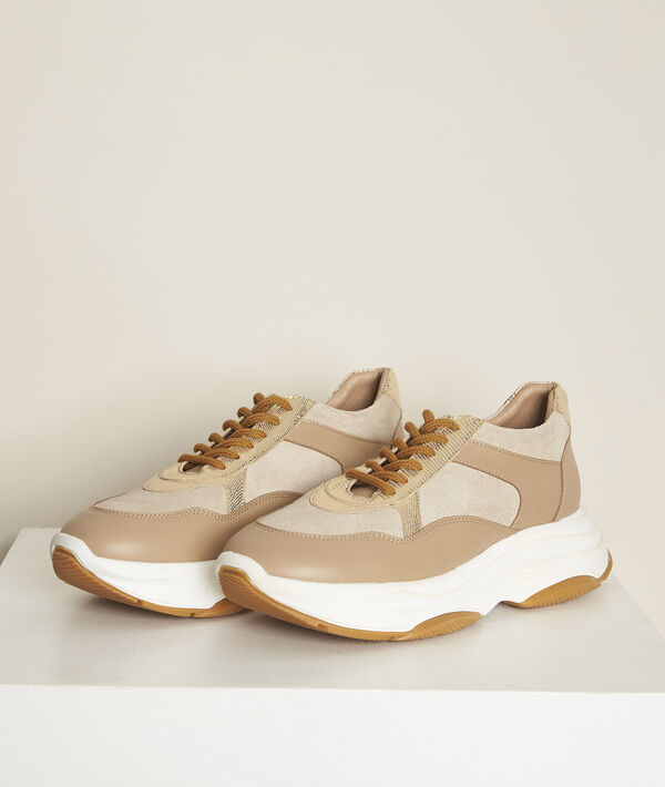 Nina leather platform trainers | 1-2-3 Nina leather platform trainers PhotoZ | 1-2-3