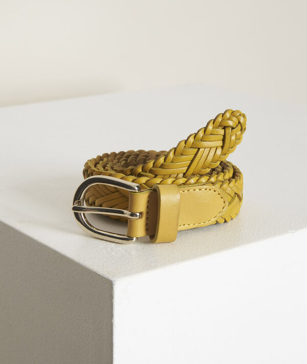 Atresse saffron braided belt | 1-2-3 Atresse saffron braided belt PhotoZ | 1-2-3