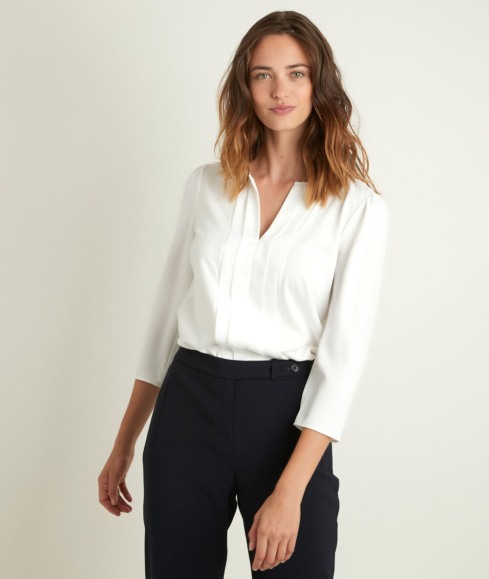 Doline ecru blouse ecru.