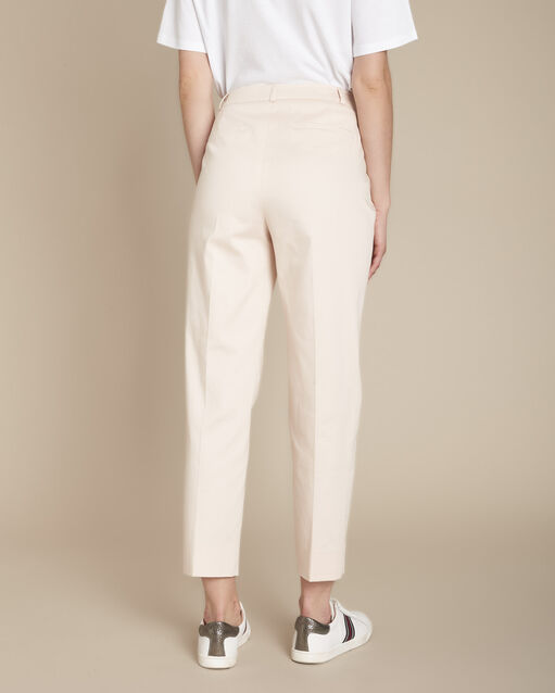 Rubis powder-coloured cigarette trousers powder.