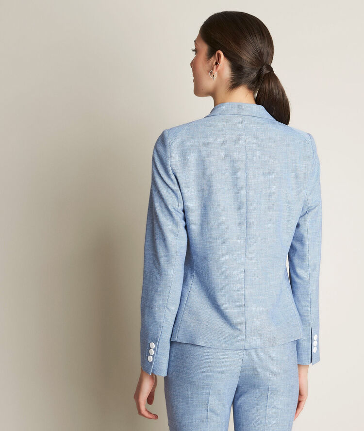 Sarry sky blue fancy jacket cloud.