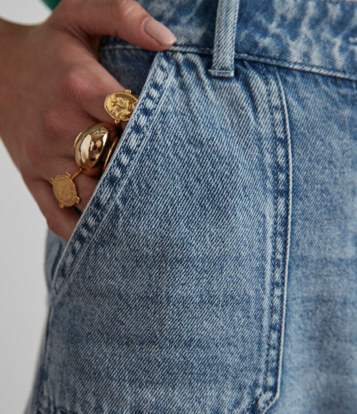 SHELBY stonewashed cotton jeans PhotoZ | 1-2-3