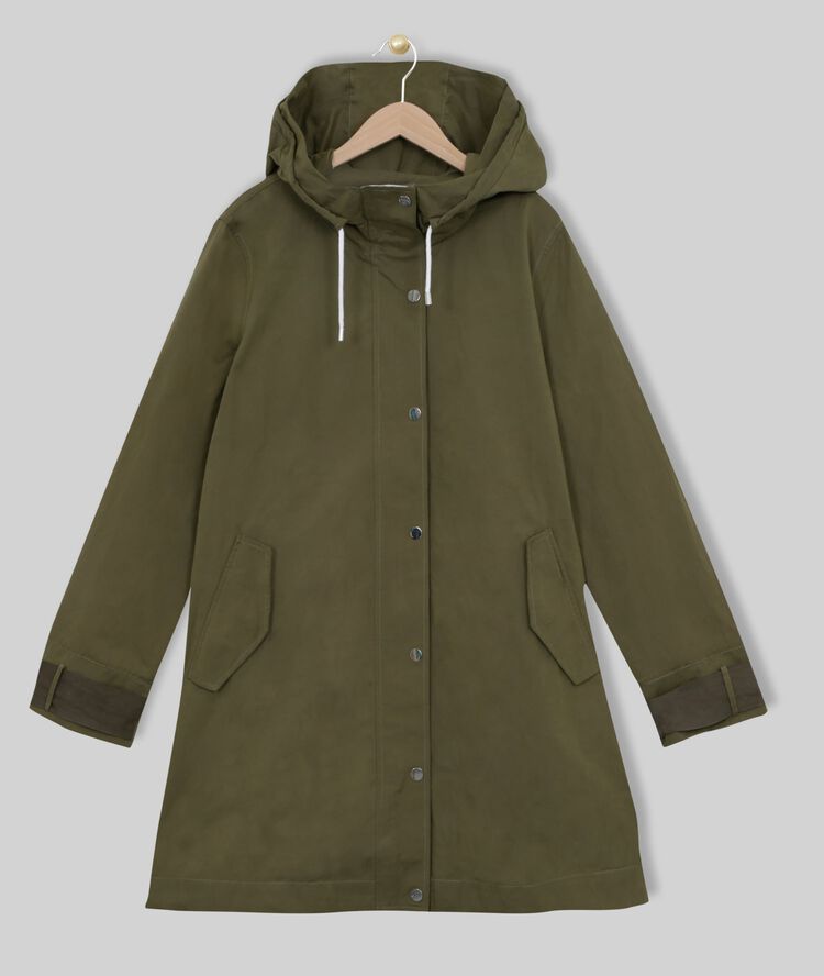 Fadela khaki parka khaki.