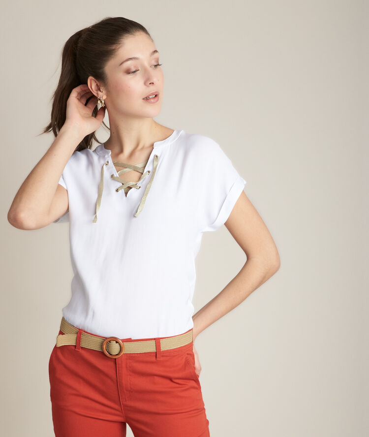 Reeme white t-shirt white.