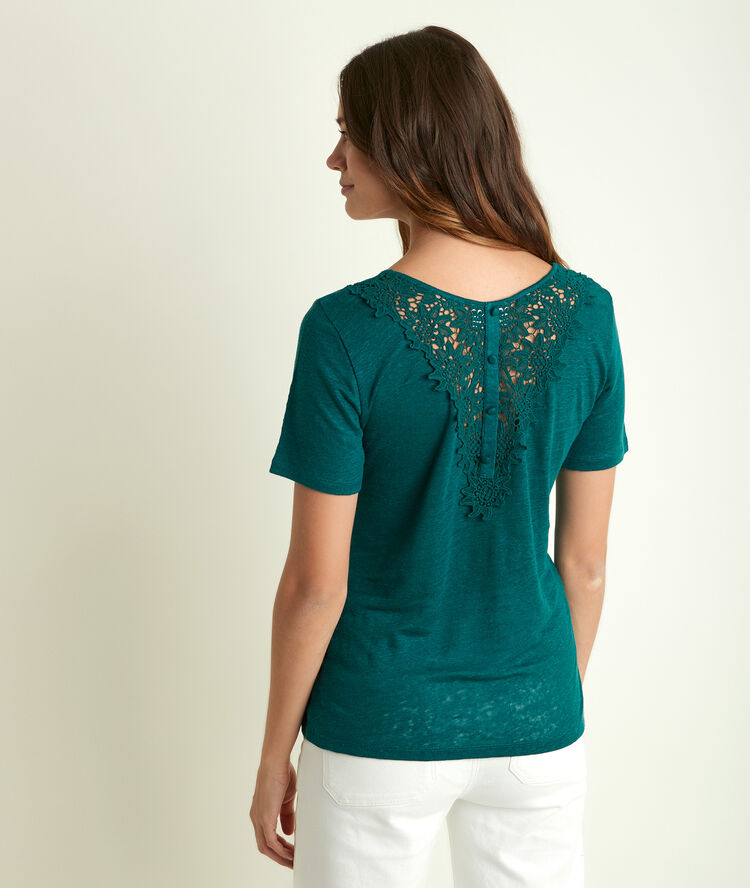 Roxane cypress linen top.