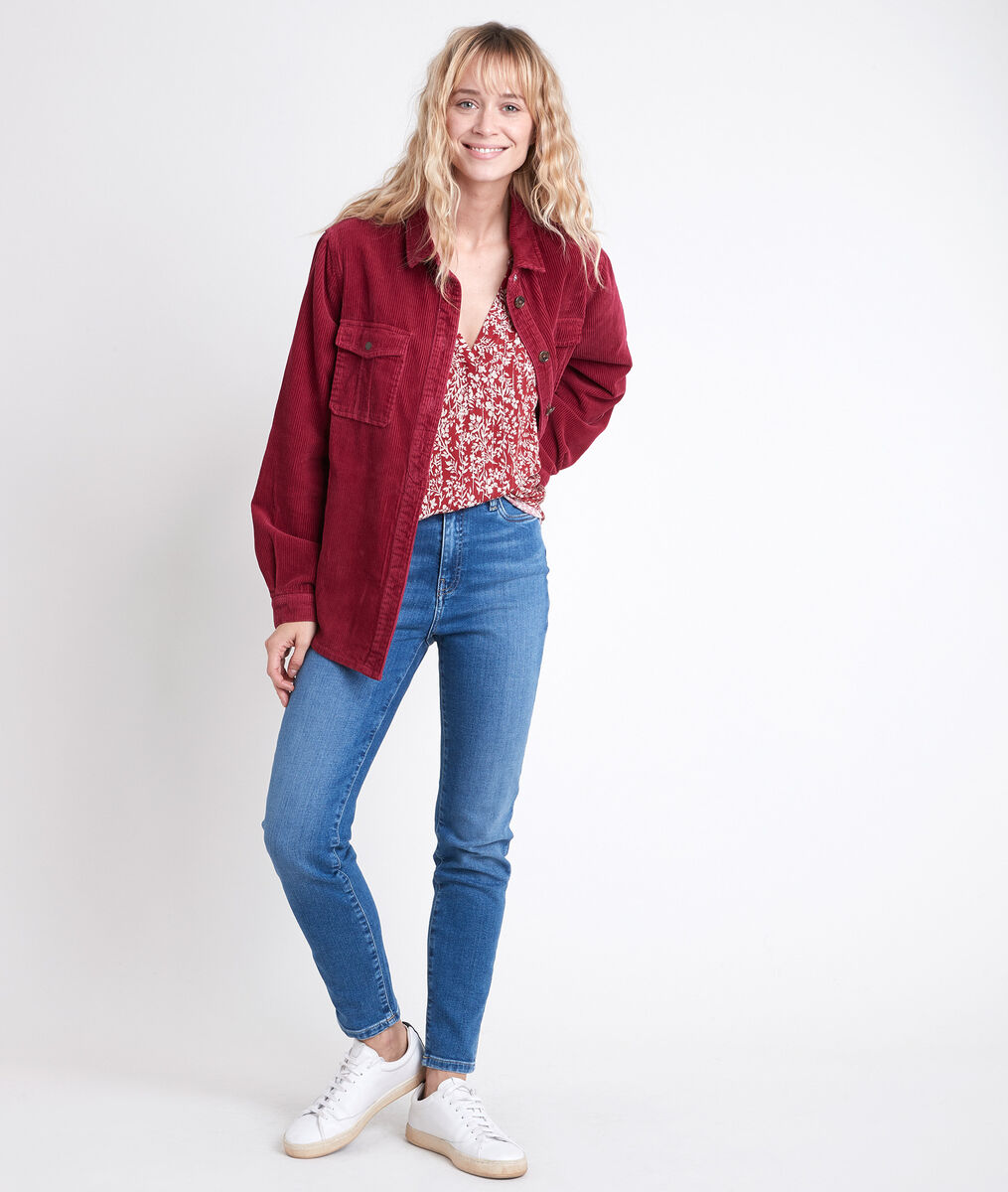 ELSA red floral printed blouse | 1-2-3 ELSA red floral printed blouse PhotoZ | 1-2-3