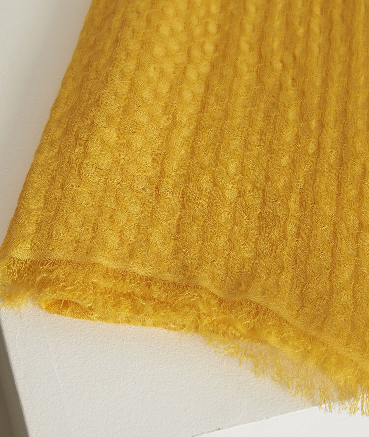 Calliope wool scarf honey.