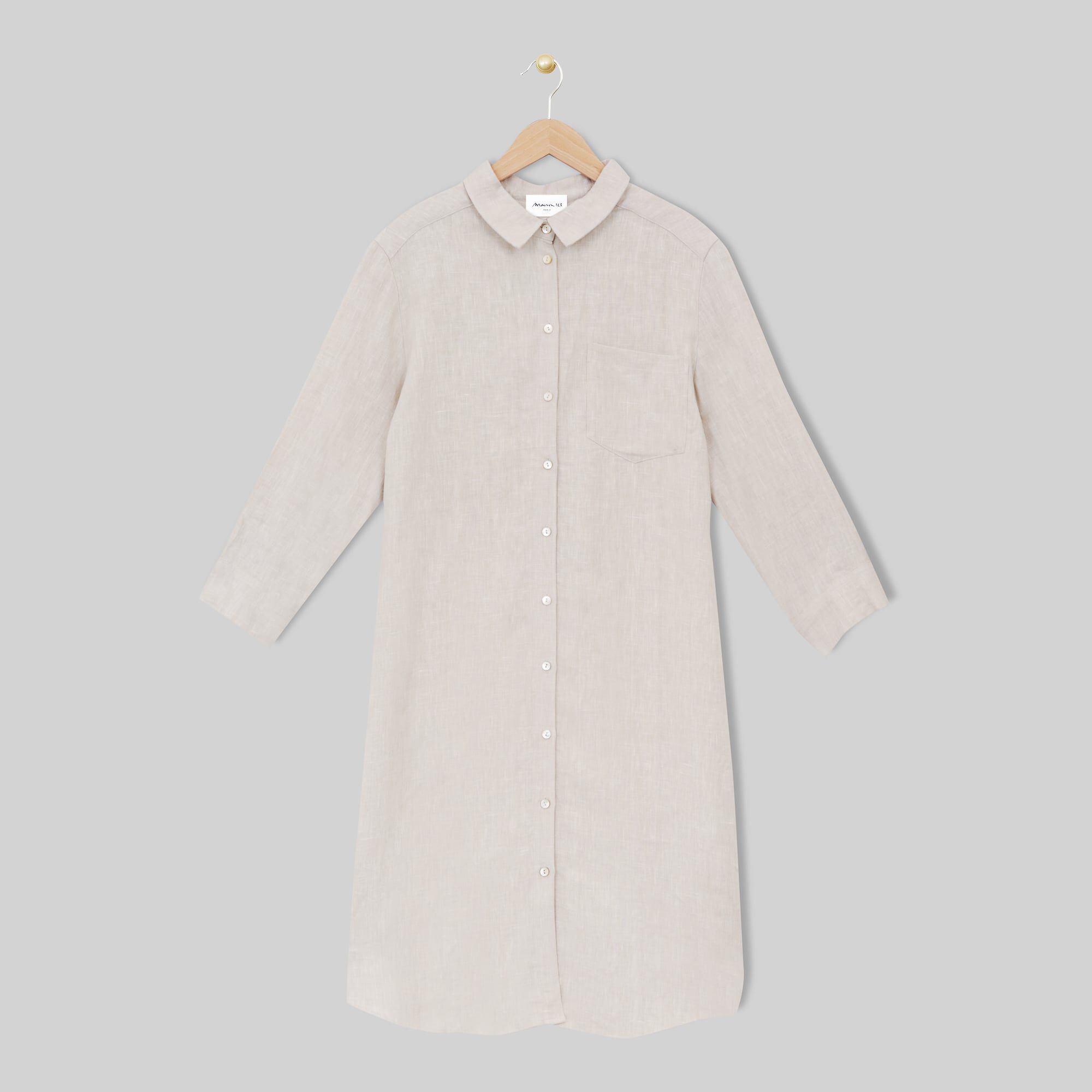 celine linen dress